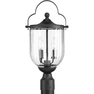 McPherson Collection 2-Light Outdoor Black Post Lamp