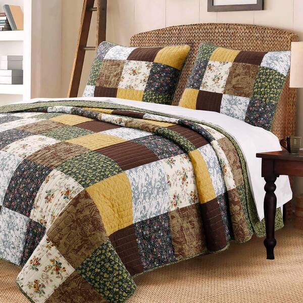 Cozy Line Home Fashions Farmhouse, Country Style King Size Bedding Sets