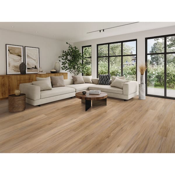 Take Home Sample-Teton Crest French Oak Click Lock Waterproof Luxury Vinyl Plank Flooring
