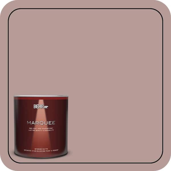 BEHR MARQUEE 1 qt. #710B-4 Quiet Refuge Matte Interior Paint & Primer