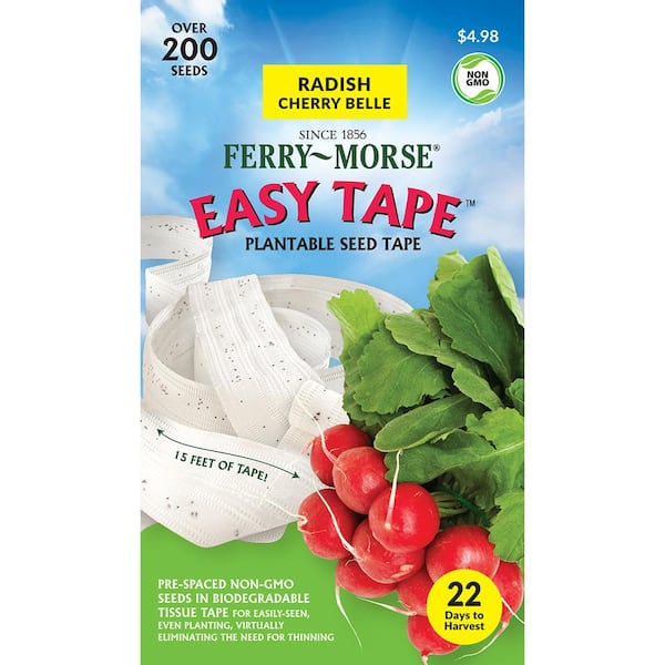 Seed Tape Radish Cherry Belle Seed