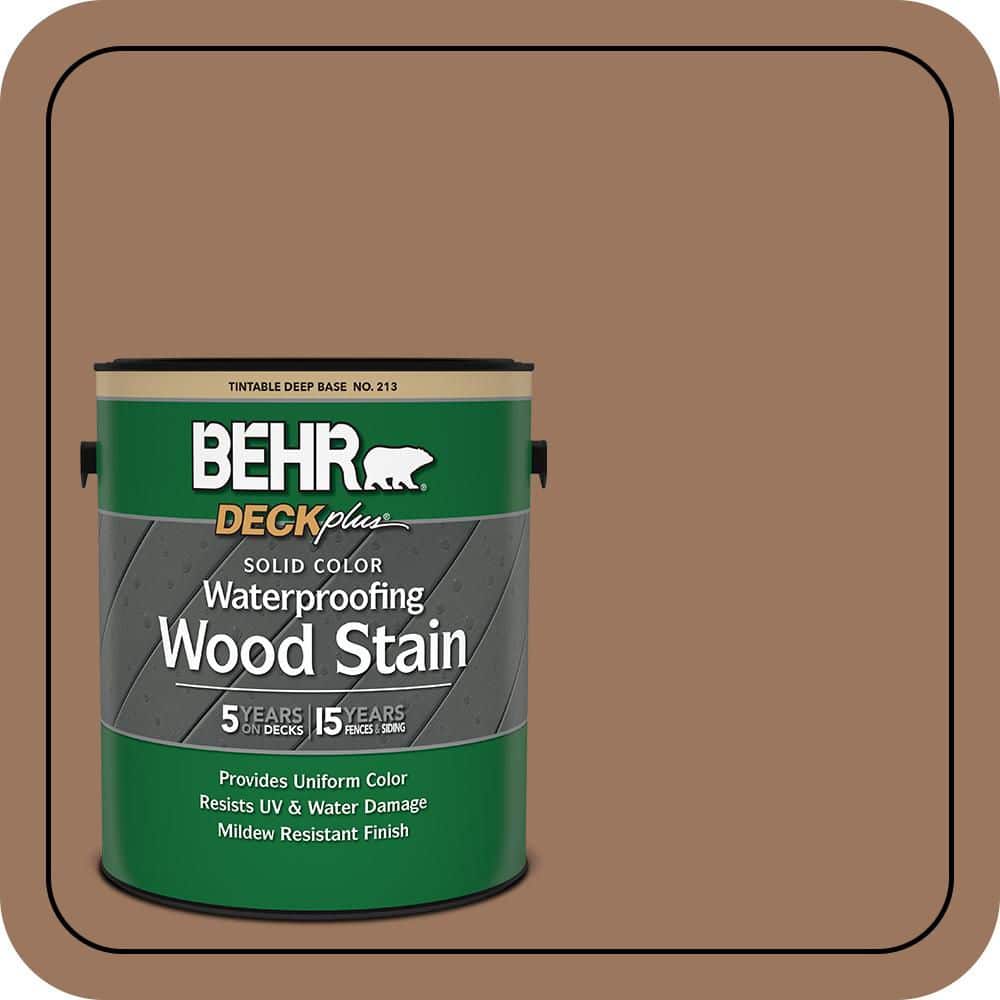 BEHR DECKplus 1 gal. #S220-6 Baked Sienna Solid Color