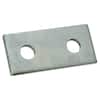 Superstrut 2-Hole Flat Straight Strut Fitting Bracket In Silver ...