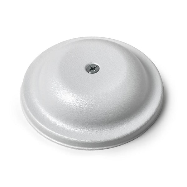 Oatey 5 in. Plastic Bell Cleanout Cover Plate in White