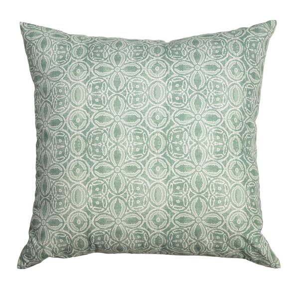 geometric angle jacquard throw pillow