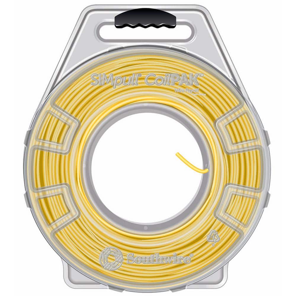 2500 ft. Yellow 14/1 Str CU CoilPAK SIMpull THHN Wire price history on PriceWatchPro