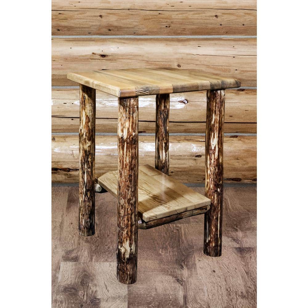 Puritan Pine Solid Wood Southwestern Nightstand