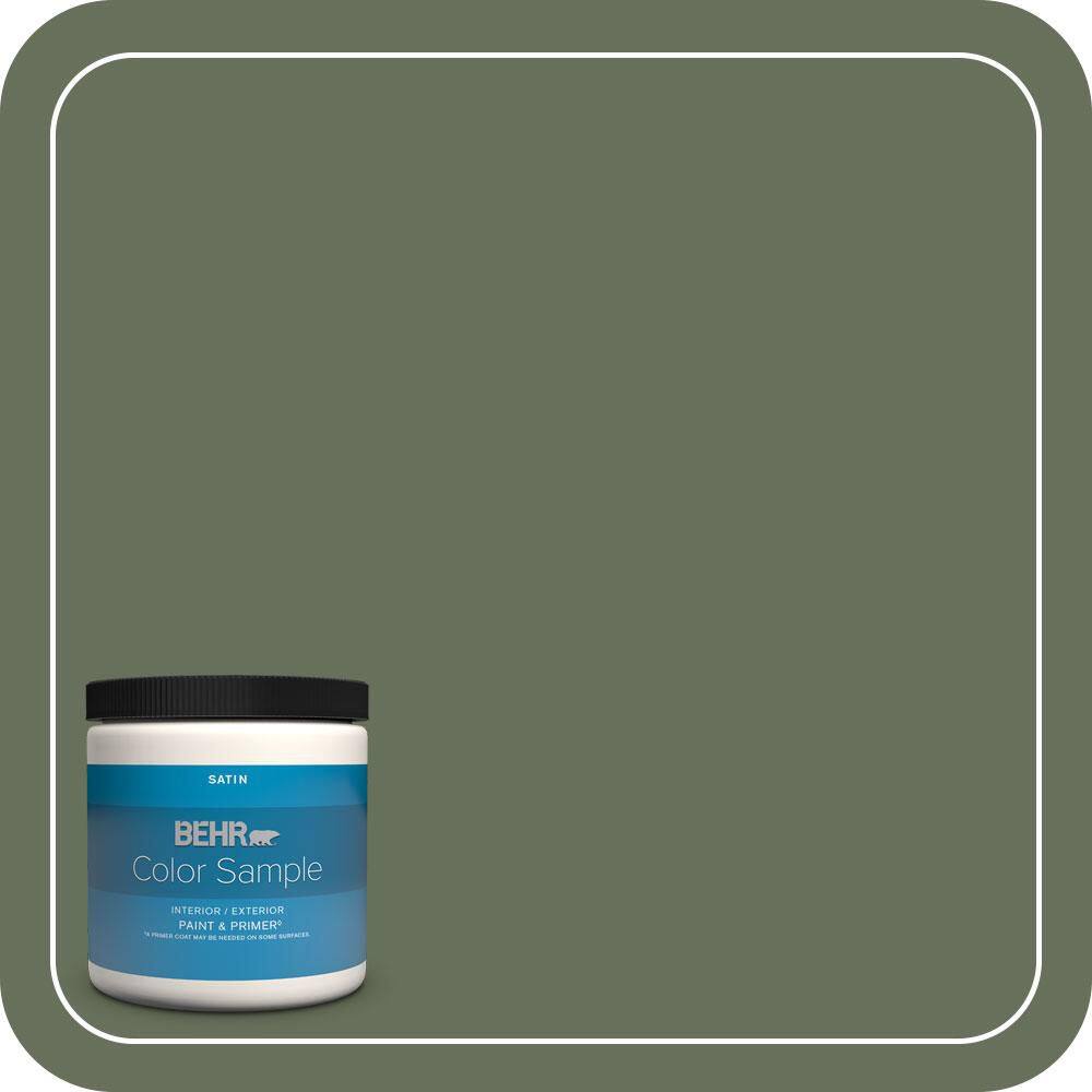 8 oz. #N390-6 Laurel Garland Satin Enamel Interior/Exterior Paint & Primer Color Sample price history on PriceWatchPro
