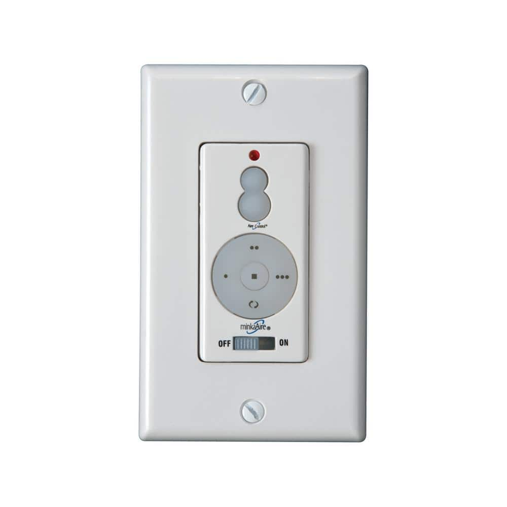 MINKA-AIRE Aire-Control 3-Speed Dimmer Fan Control with Wallplate ...