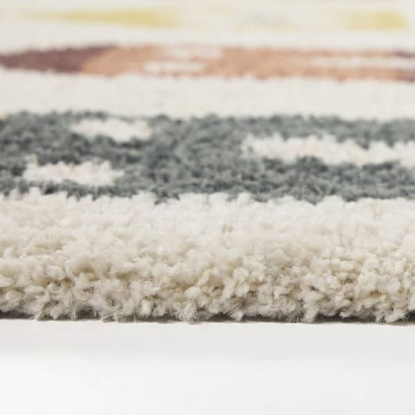 Ville Multicolor 5 ft. 3 in. x 7 ft. House Area Rug