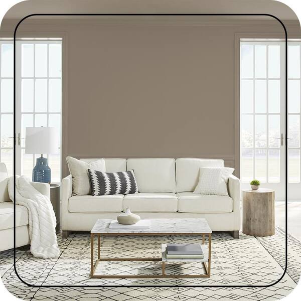 BEHR PREMIUM PLUS 8 oz. #720D-5 Mocha Accent Flat Interior