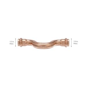 ProPress 1/2 in. Press Copper Cross-Over (10-Pack)