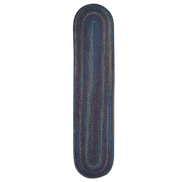 Worley Navy 30 in. x 132 in. Runner Indoor Area Rug