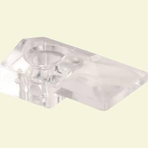 Modern Style Mirror Clip for 1/8 in. Thick Glass