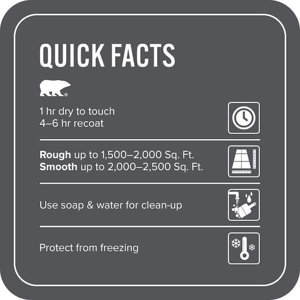 5 gal. #N510-6 Orion Gray Self-Priming 1-Part Epoxy Satin Interior/Exterior Concrete and Garage Floor Paint