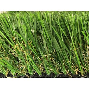 Supreme 2.5-90 Spring 15 ft. Wide x Cut to Length Green Artificial Grass Carpet