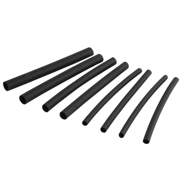 Commercial Electric 4 in. Heat Shrink Tubing Assortment (8-Pack)