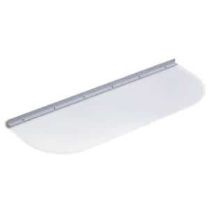 41 in. x 14 in. Elongated Clear Polycarbonate Basement Window Well Cover