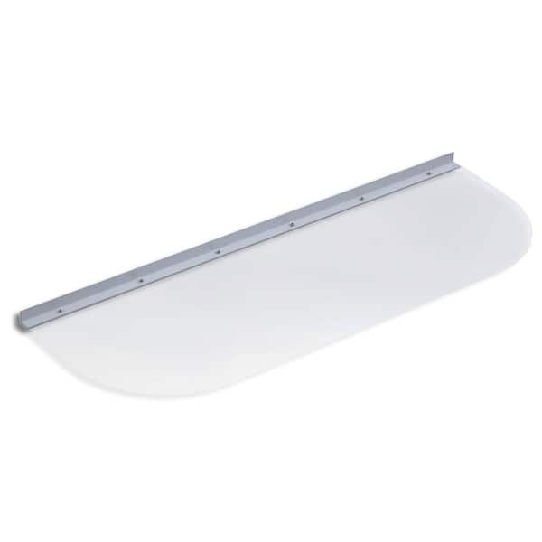 Ultra Protect 41 in. x 14 in. Elongated Clear Polycarbonate Basement Window Well Cover