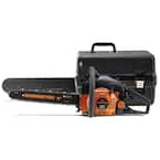 Rebel 16 in. 42 cc 2-Cycle Gas Chainsaw with Automatic Chain Oiler and Heavy-Duty Carry Case Included
