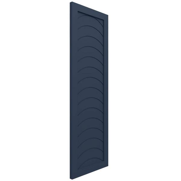 Ekena Millwork EnduraCore Kyoto Modern Style 15-in W x 58-in H