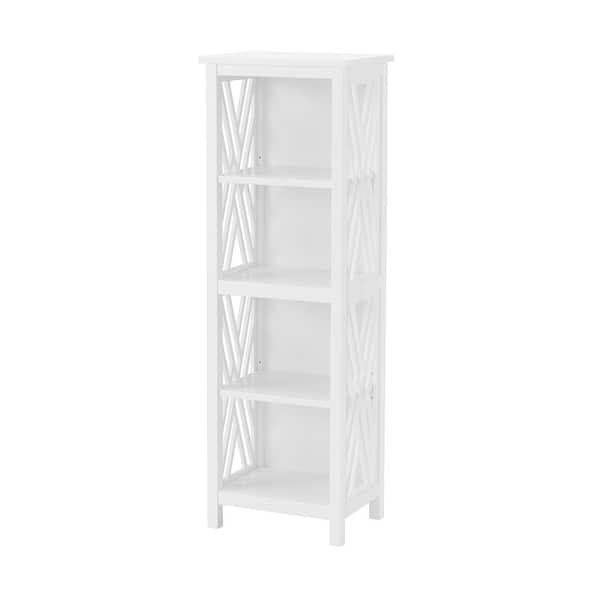 Alaterre Furniture Coventry 16 In W X, 16 Wide White Bookcase