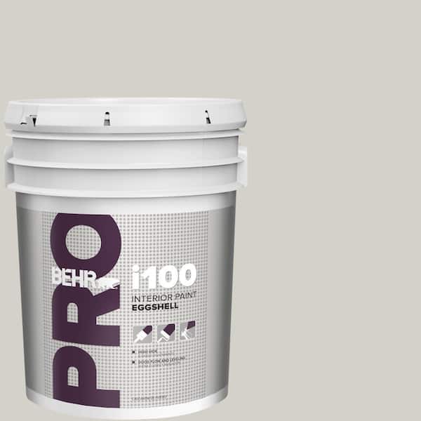 BEHR PRO 5 gal. Designer Collection #DC-014 Gray View Eggshell Interior Paint