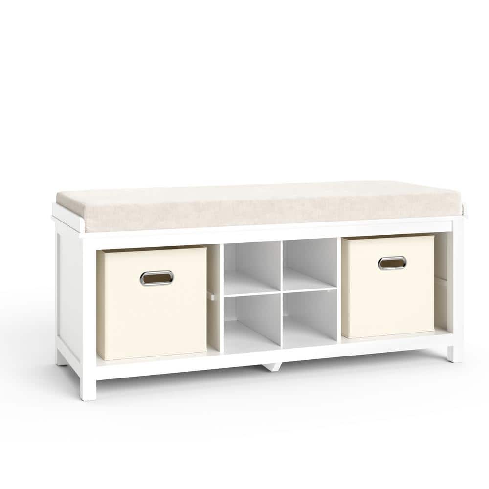 〆3/31 WHITE_WOOD_BENCH #4 white-harper-bright-designs-