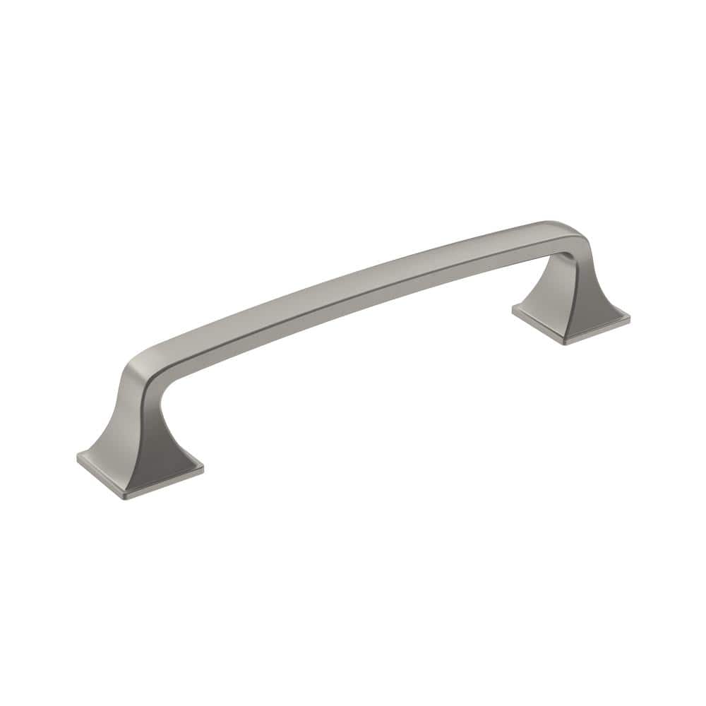 Ville 5.88" Brushed Nickel Traditional Cabinet Bar Pull