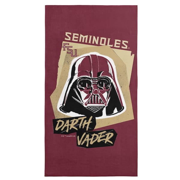THE NORTHWEST GROUP NCAA Florida State Darth Vader Cotton/Polyester Blend Multicolor Printed Beach Towel