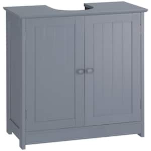 23.5 in. W x 11.75 in. D x 23.5 in. H Bath Vanity Cabinet without Top in Gray