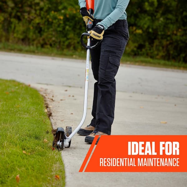 ECHO 56-Volt Cordless Battery Powered Brushless Lawn Edger with