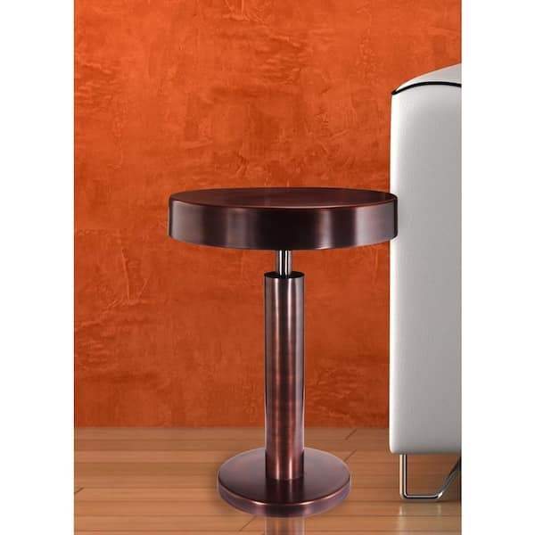 Kenroy Home Altair Antique Copper End Table