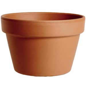 10 pack Rounded Terracotta Pots 5 Pack 15cm/ 6" X 2 Pack Total Pots 10 