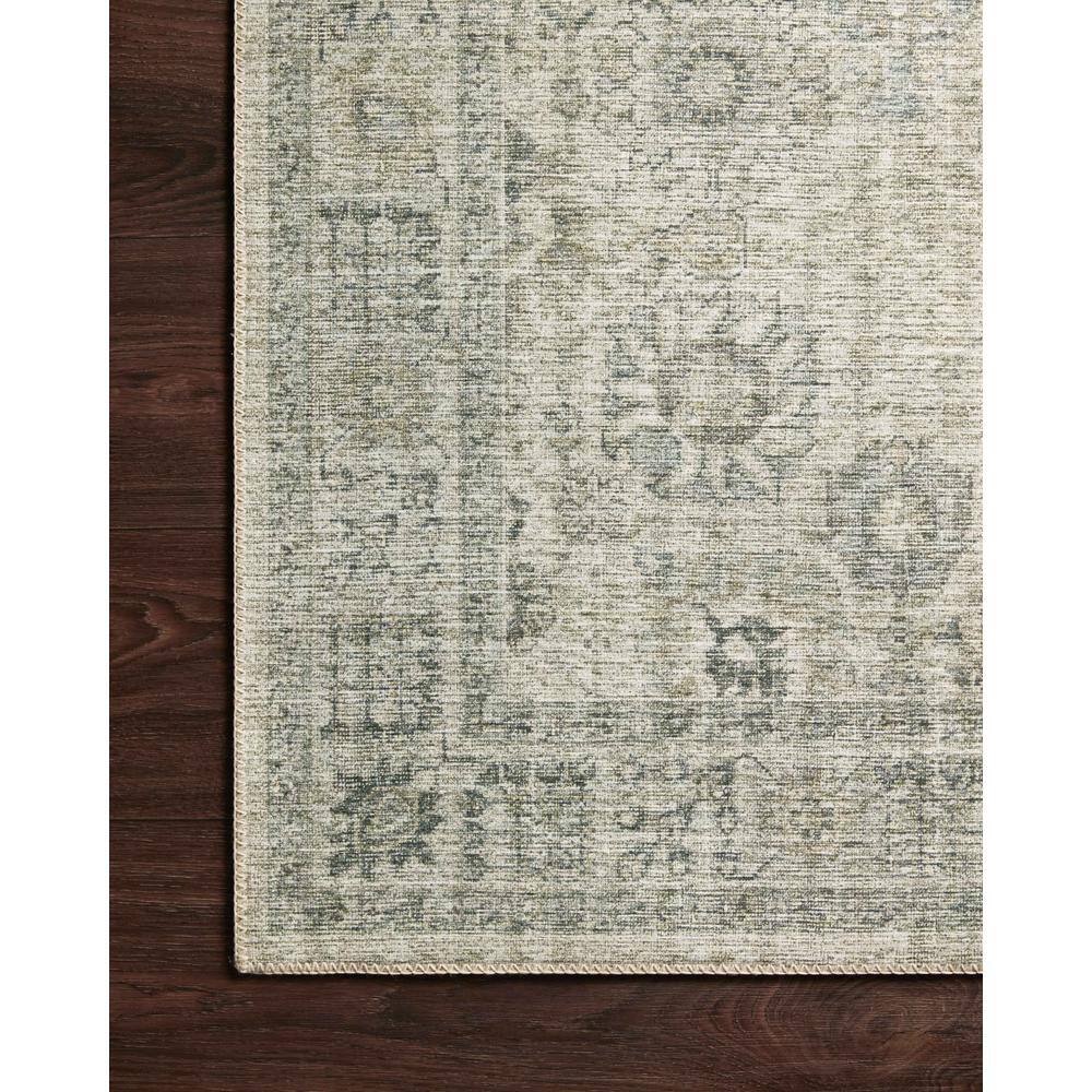 Blue Rectangular Oriental Synthetic Reversible Accent Rug