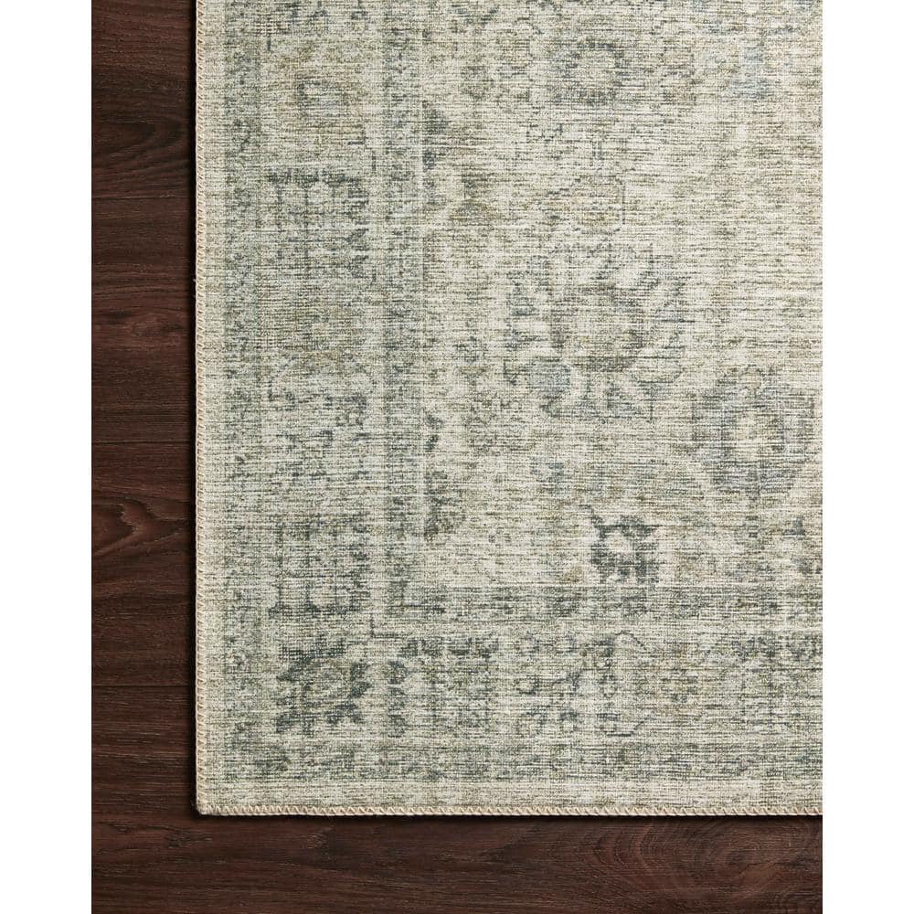 Blue Rectangular 6' x 9' Oriental Synthetic Area Rug