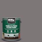 1 gal. #PFC-74 Tarnished Silver Low-Lustre Enamel Interior/Exterior Porch and Patio Floor Paint