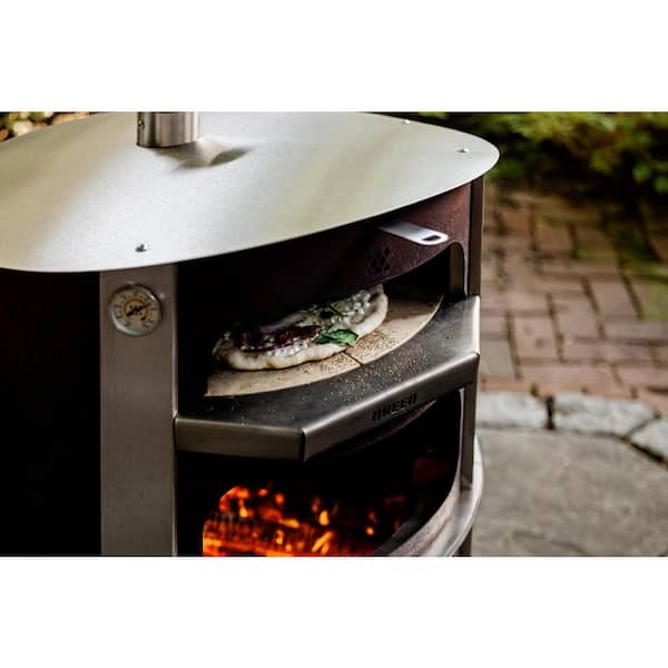 Breeo Live-Fire Wood Fired Outdoor Pizza Oven Compatible with X