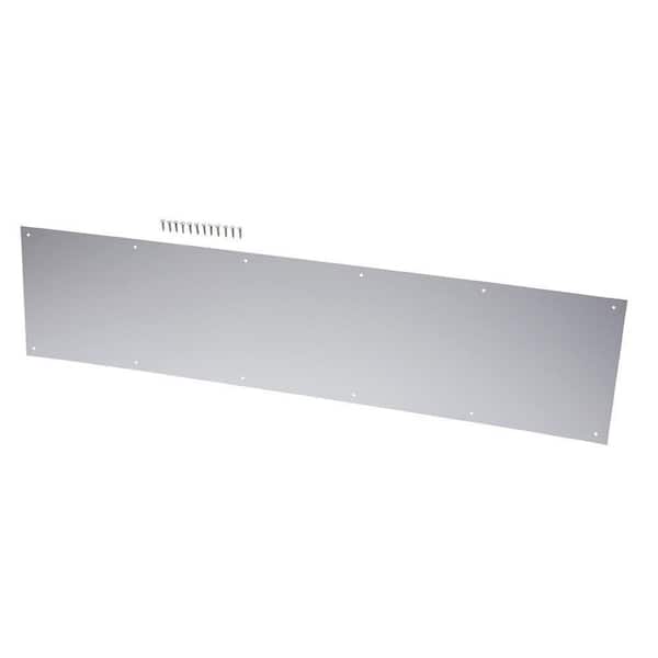 Everbilt 10 in. x 34 in. Stainless Steel Kick Plate