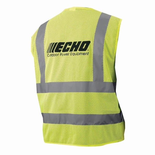 ECHO Hi-Visibility Neon Yellow Safety Vest XXL