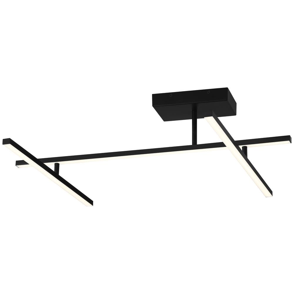 Matte Black Aluminum 45" LED Indoor/Outdoor Light Fixture