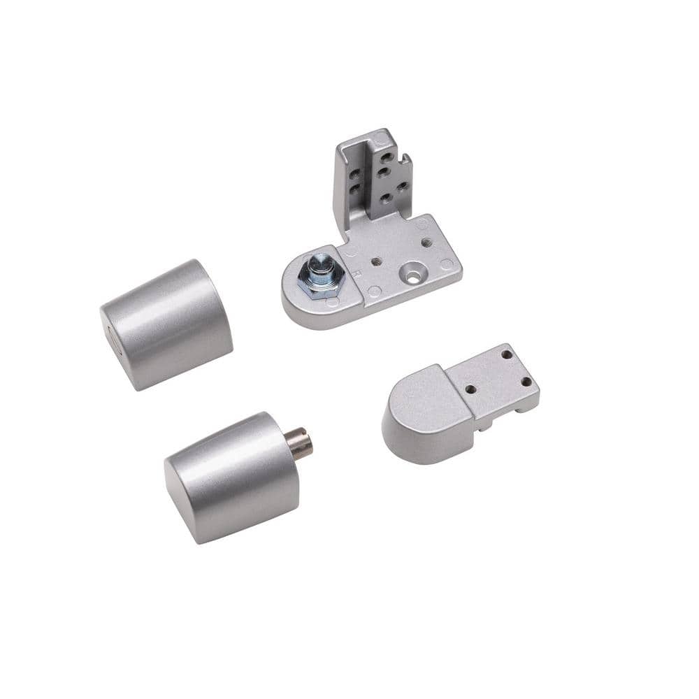 Aluminum Right Hand Offset Door Pivot Hinge Set for Storefront Door