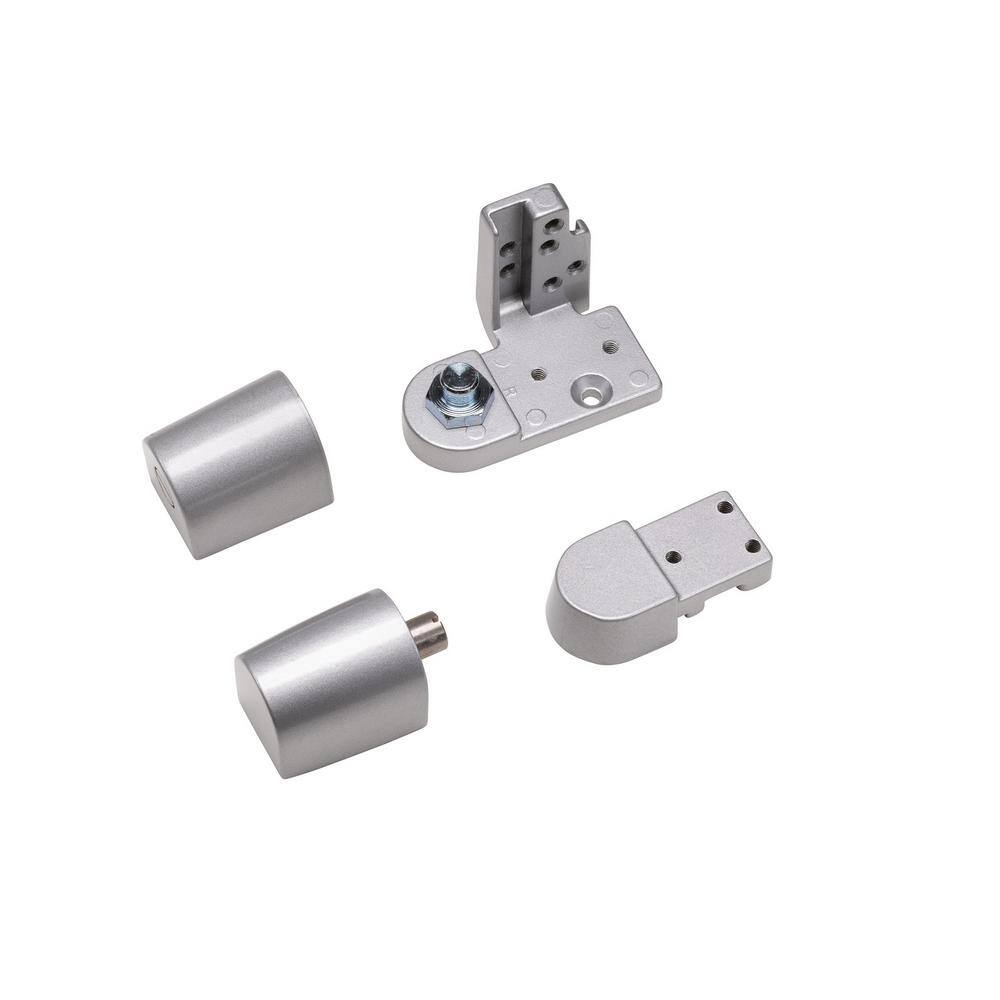 Aluminum Right Hand Offset Door Pivot Hinge Set for Storefront Door