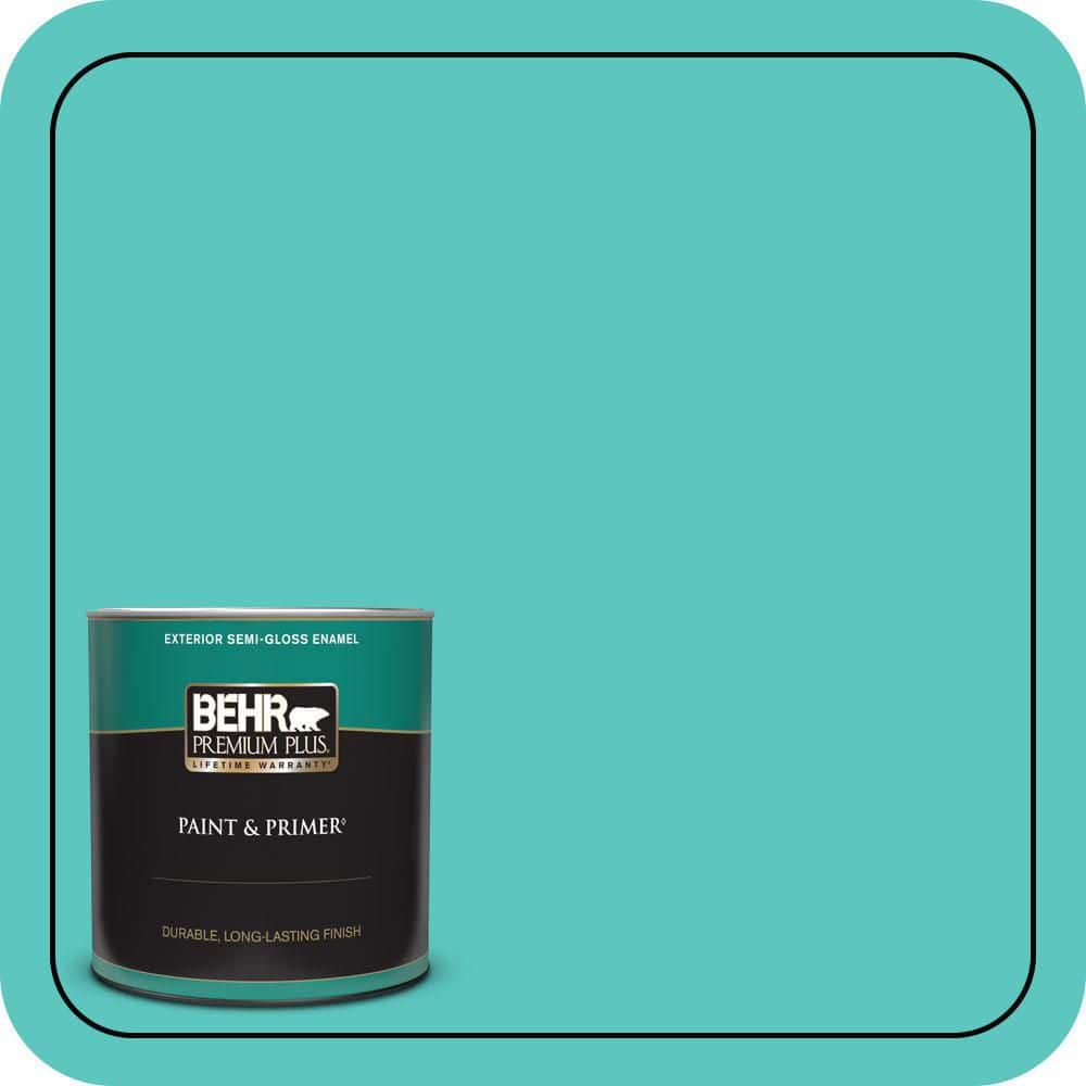 1 qt. #490B-4 Sea Life Semi-Gloss Enamel Exterior Paint & Primer price history on PriceWatchPro