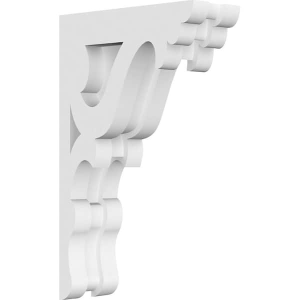 Ekena Millwork 1-7/8 in. x 8 in. x 5 in. PVC Cornelia Corbel