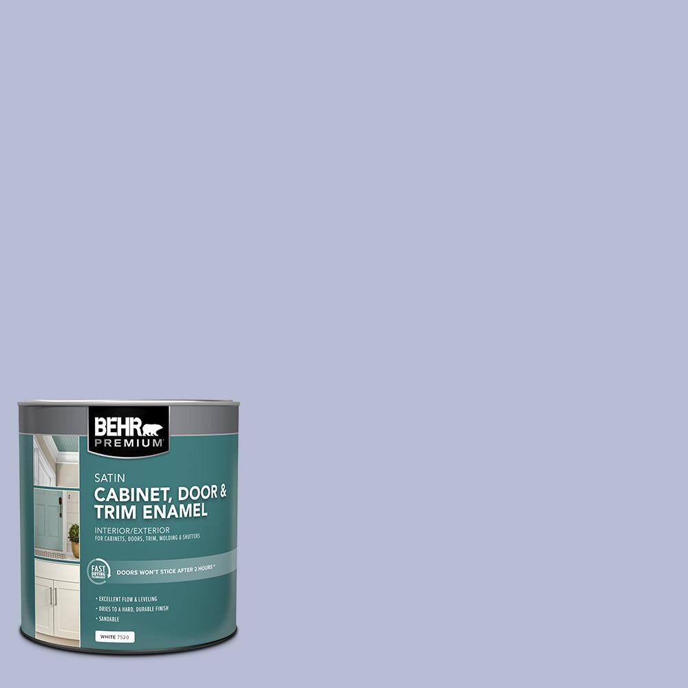 1 qt. #S540-2 Violet Vision Satin Enamel Interior/Exterior Cabinet, Door & Trim Paint price history on PriceWatchPro
