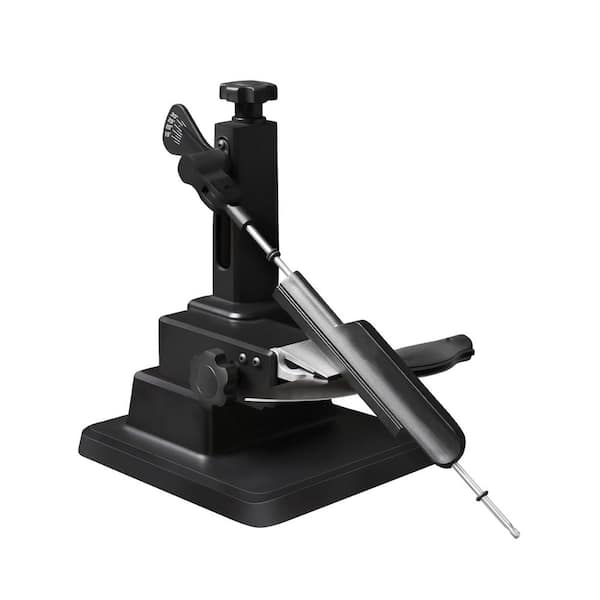 6.5 in. Multi-Grit Ceramic Diamond Whetstone Angle Adjustable Spring Sharpening Tool Kit for Kitchen, Camping, Hunting