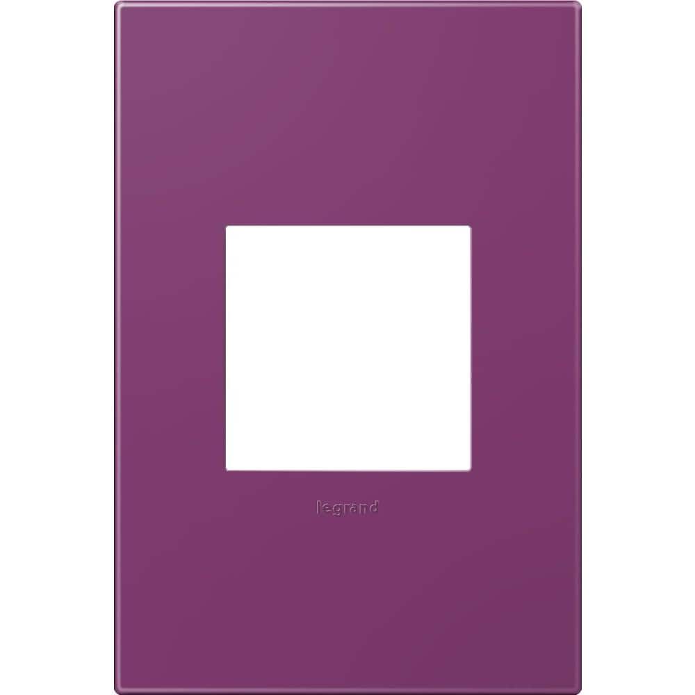 adorne 1 Gang Decorator/Rocker Wall Plate, Plum (1-Pack) price history on PriceWatchPro