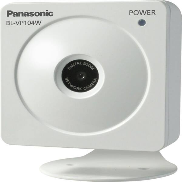 Panasonic H.264 Wireless 720p Indoor Network Security Camera with 4X Digital Zoom