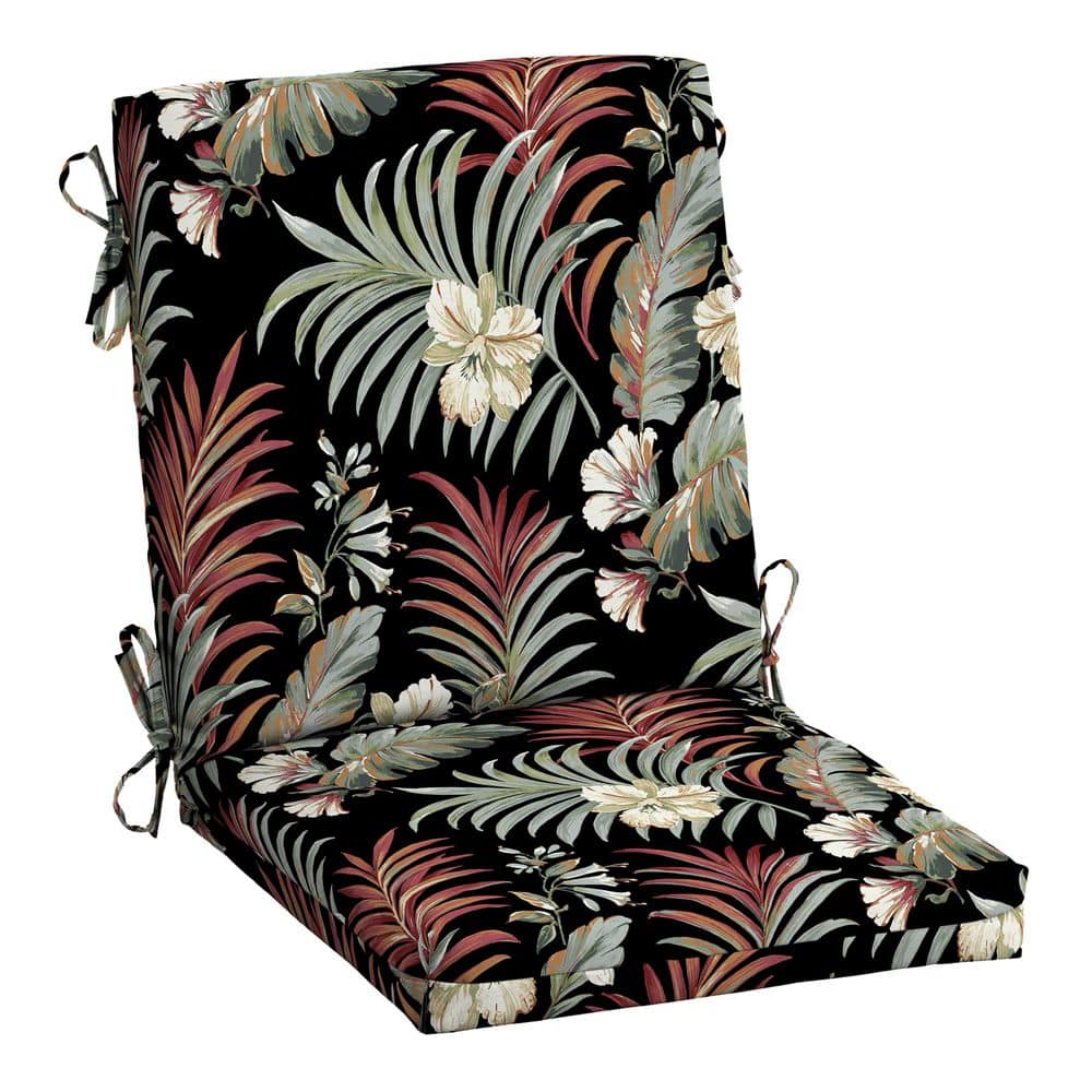 ARDEN 18 in. x 16.5 in. 2-Piece Outdoor Dining Chair Cushion, Simone ...